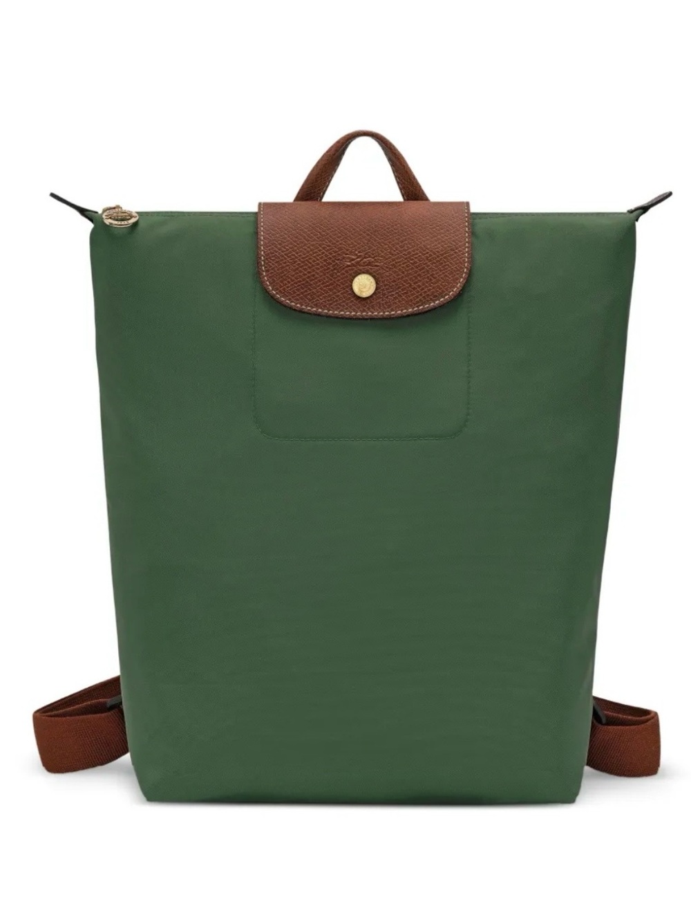 Longchamp Le Pliage Backpack in British Green NWT